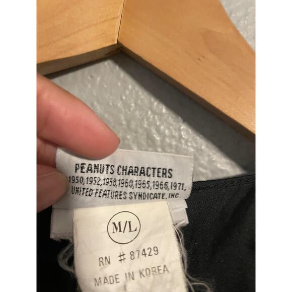 Vintage Peanuts Vest Mens Medium Large Cartoon Snoopy Comic Characters 90s - Picture 3 of 7